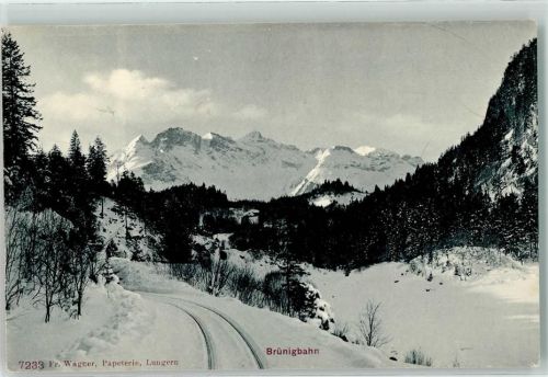 3860 Brünig - Winter Bergbahn