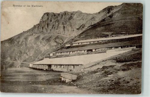 1884 Villars-sur-Ollon - Les Martinets Feldpost Bat 8