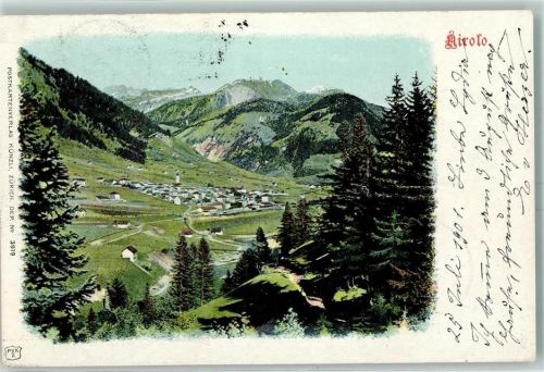 6780 Airolo 1901 Lithographie