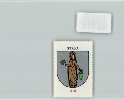 8712 Stäfa - Vignette Wappen Kaffee Hag ca 1920-1940