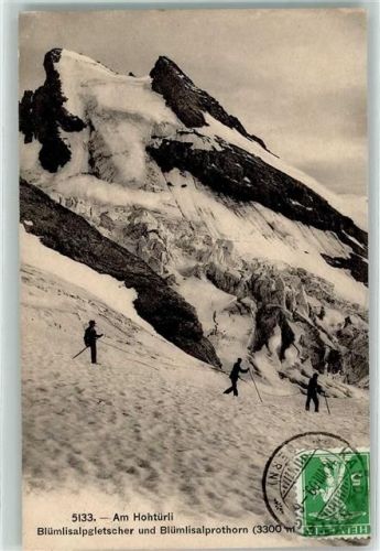 Blüemlisalphorn 1909 - Gletscher Hohtürli