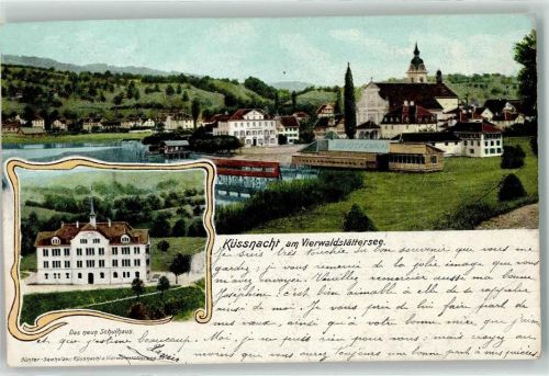 6403 Küssnacht am Rigi - am Vierwaldstättersee das neue Schulhaus