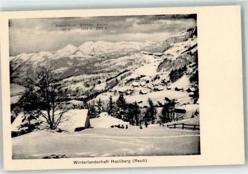 6086 Hasliberg Reuti - Winter
