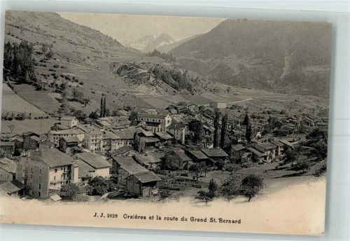1937 Orsières - Route du Grand St. Bernard