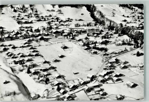 3715 Adelboden BE Winter Fliegeraufnahme