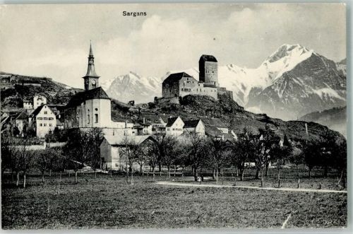 7320 Sargans - Schloss Hüttenstempel
