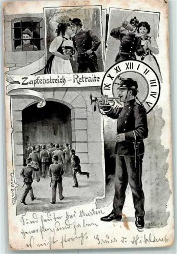 9472 Grabs Gebrauchsspuren Uniform Zapfenstreich