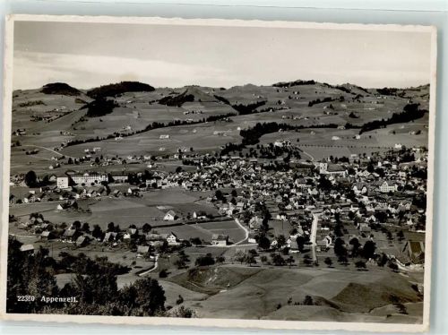 9050 Appenzell - Fliegeraufnahme