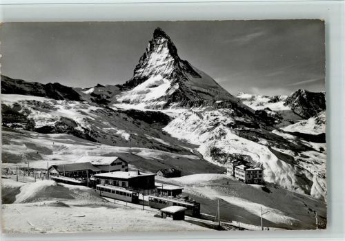 3920 Zermatt - Riffelberg Matterhorn Station Winter