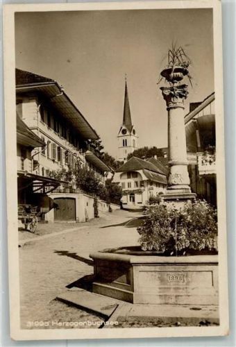 3360 Herzogenbuchsee Foto AK Feldpost Stab.Drag.R. 4