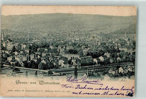 8400 Winterthur 1906 Gebrauchsspuren