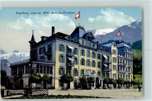 6390 Engelberg 1913 - Hotel Bellevue-Terminus