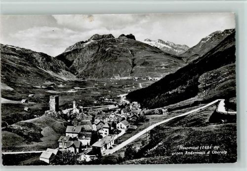 6493 Hospental - gegen Andermatt & Oberalp