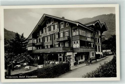 3812 Wilderswil - Hotel Pension Alpenblick