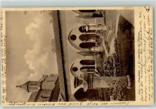 2000 Neuchâtel Neuenburg 1903 - Cimetiere du Chateau
