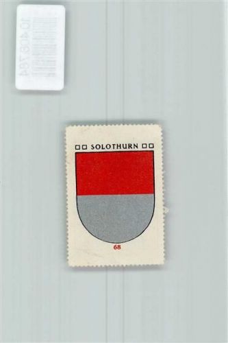 4500 Solothurn Soleure - Vignette Wappen Kaffee Hag ca 1920-1940