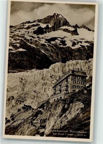 Furkapass - Rhonegletscher Hotel Belvedere