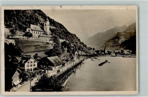 6454 Flüelen - Kirche Schiff