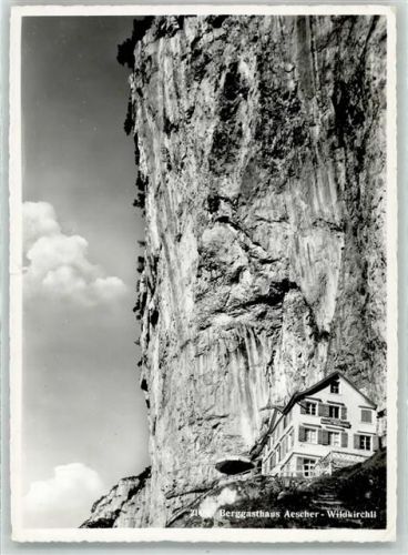 9057 Schwende - Berggasthaus Aescher Wildkirchli