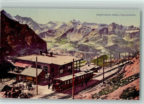 Jungfraubahn - Jungfraubahn Station Eigergletscher