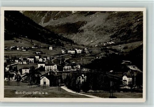 6772 Rodi-Fiesso 1929 Foto AK Nr. 928 Verlag Borelli, gute Erhaltung AK