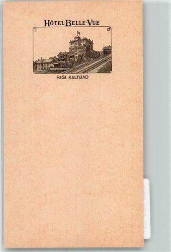 6356 Rigi Kaltbad KEINE AK Andruck für AK Vorläufer 1880er Jahre Hotel Belle-Vue