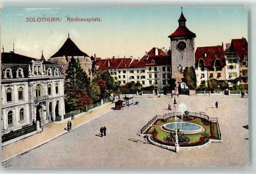 4500 Solothurn Soleure - Amtshausplatz
