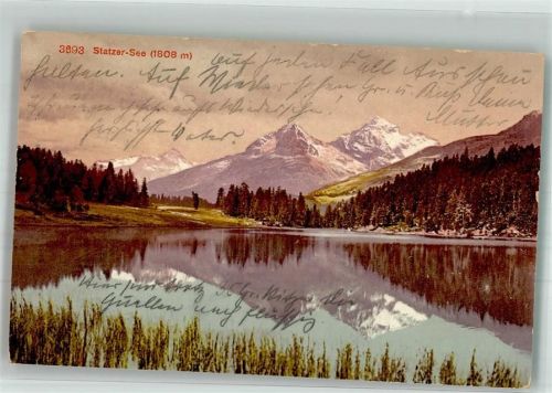 7505 Celerina/Schlarigna 1938 Foto AK Statzer See