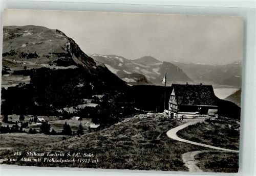 Albis - Skihaus Eseltritt Frohnalpstock Feldpost