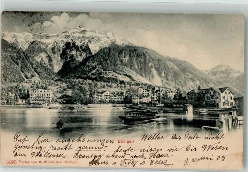 3806 Bönigen b. Interlaken Gebrauchsspuren
