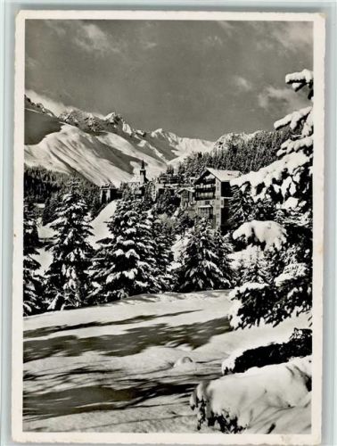 7050 Arosa - Winter schneebedeckte Bäume