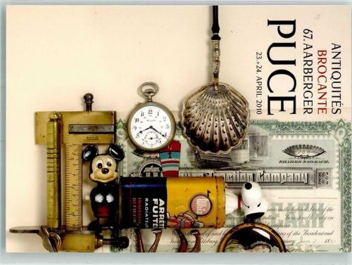 3270 Aarberg Foto AK Geschäft Antic Micky Maus