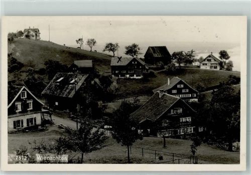 9426 Lutzenberg Foto AK Wienachten Ort lt. Recherche