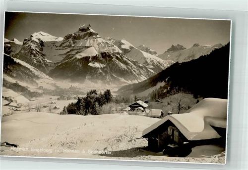 6390 Engelberg - Winter Hegmatt Hahnen Spannörter
