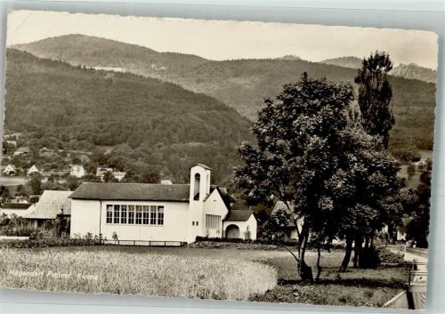 4614 Hägendorf 1959 Foto AK Potest. Kirche