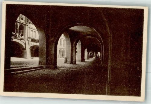 3400 Burgdorf Berthoud Foto AK Unter den Lauben