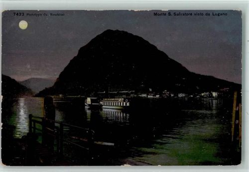 6900 Lugano Mondschein Monte Bre