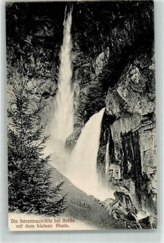 8873 Betlis Amden Foto AK Serenbachfälle Foto Jeanrenaud