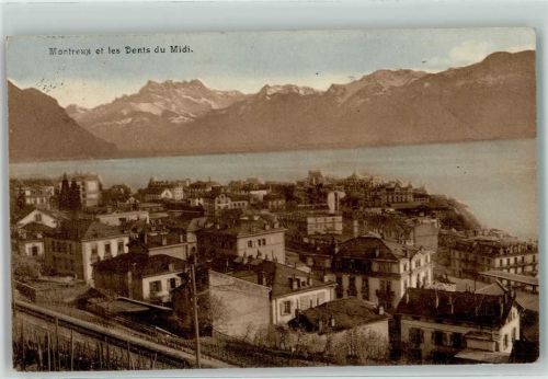 1820 Montreux 1912 - Dents du Midi