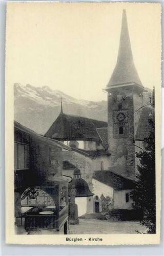 6463 Bürglen UR - Kirche