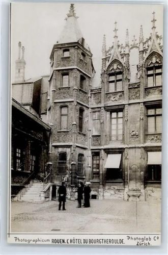 8000 Zürich - Rouen.L´Hotel du Bourgtheroulde, Photographicum, Photoglob, Werbung Chocolat Tobler
