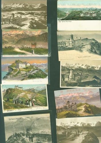 6410 Rigi Kulm Kleinposten bis 20 Lot mit 19 AK