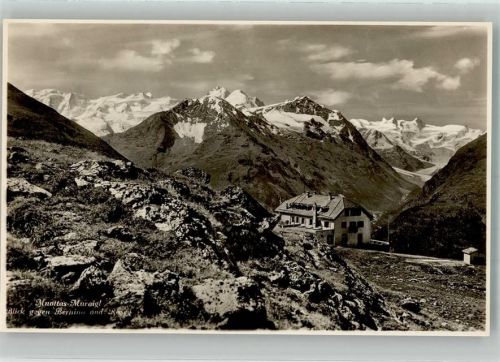 7504 Pontresina Foto AK Gasthaus Muottas-Muraigl