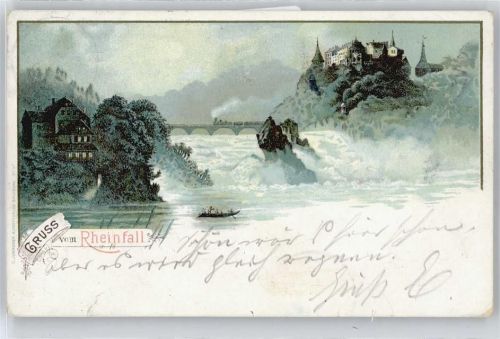 8200 Schaffhausen Sciaffusa - Rheinfall, Schloss, Bootsfahrt