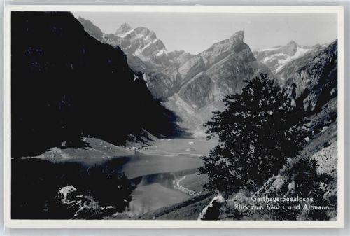 9057 Wasserauen - Gasthaus Seealpsee, Säntis, Altmann AKU2