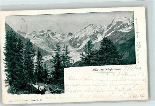 7504 Pontresina 1903 - Morteratschgletscher