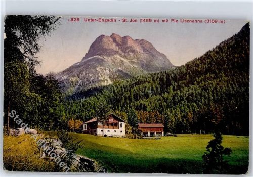 7550 Scuol Schuls - St. Jon, Piz Lischanna