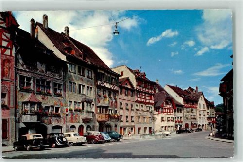 8260 Stein am Rhein - Bemalte Häuser