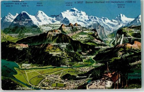 Harderkulm - Brienzer See Thunersee