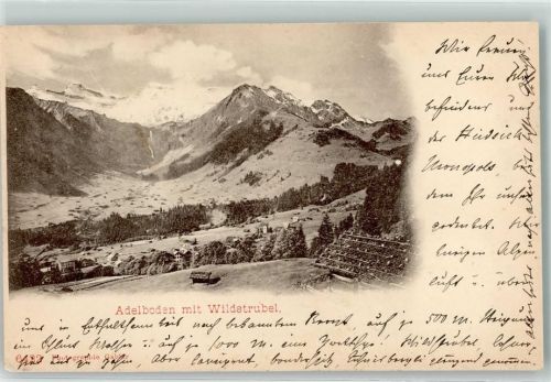 3715 Adelboden BE 1899 - Wildstrubel